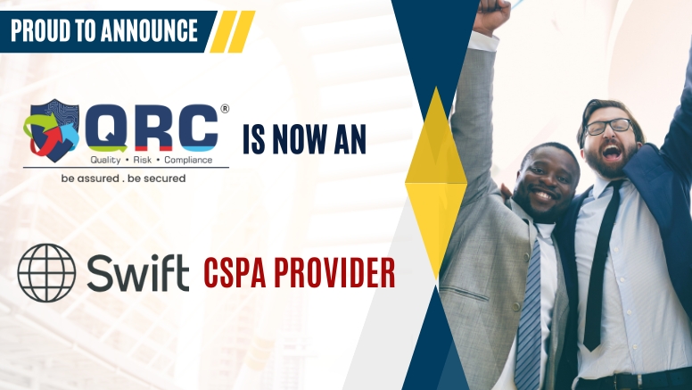 QRC Assurance Officially Qualifies as SWIFT CSPA Provider